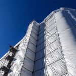 terpal penutup bangunan